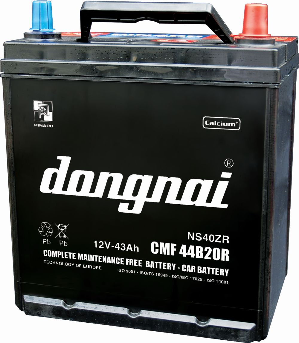 Ắc quy ô tô Đồng Nai CMF DIN45 (12V-45Ah)